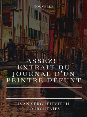 cover image of Assez!--Extrait du journal d'un peintre défunt